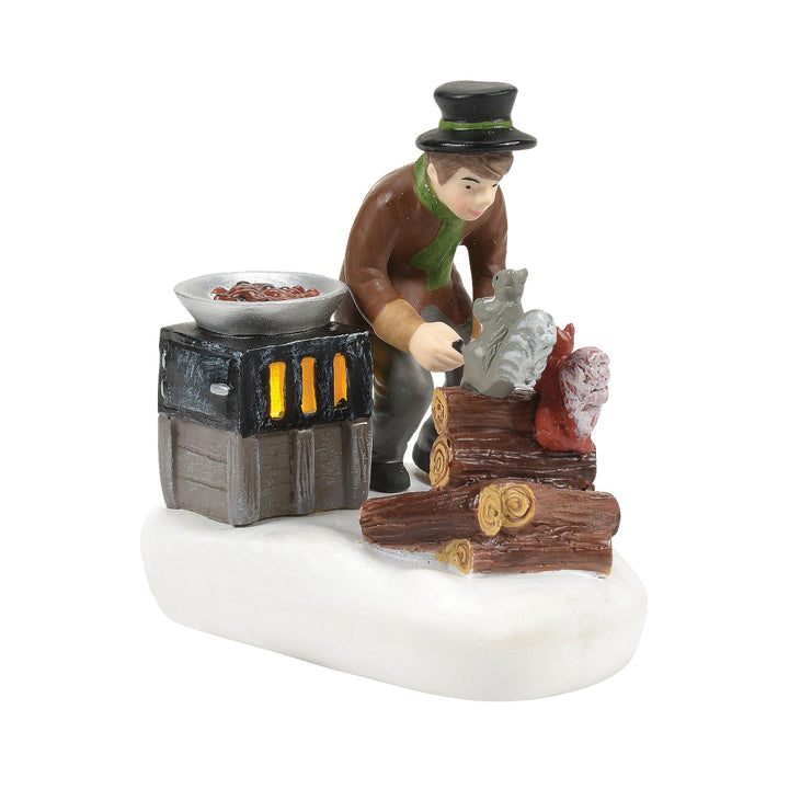 Department 56 Dickens Snow Village Accessory: Enough To Share sparkle-castle