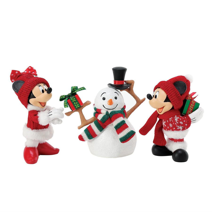 Department 56 Possible Dreams Disney: Merry and Magical Figurine, Set of 3 sparkle-castle