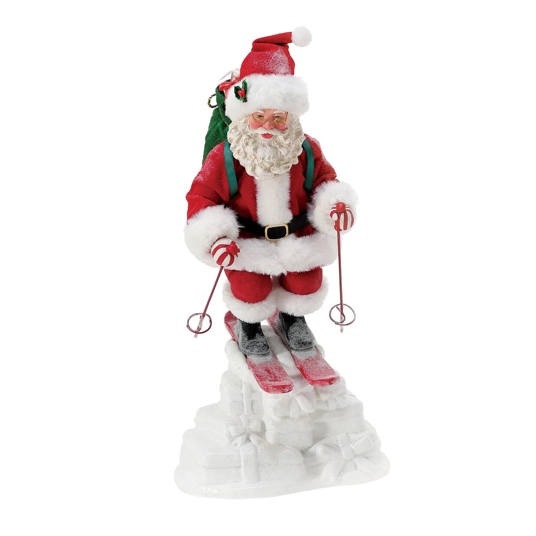 Department 56 Possible Dreams Santa: Snow Time Like the Present sparkle-castle