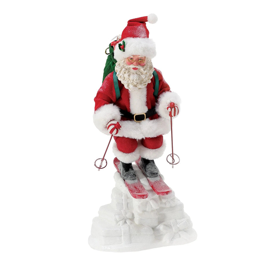 Department 56 Possible Dreams Santa: Snow Time Like the Present sparkle-castle