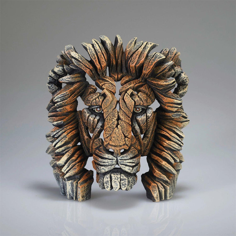 Edge Sculpture: Miniature Lion Bust sparkle-castle
