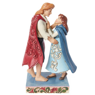 Jim Shore Disney Traditions: Belle & Adam Figurine sparkle-castle