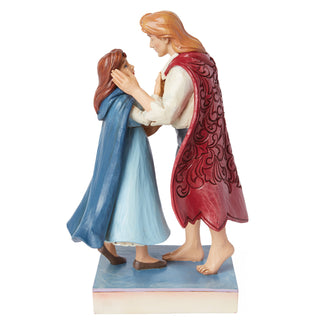 Jim Shore Disney Traditions: Belle & Adam Figurine sparkle-castle