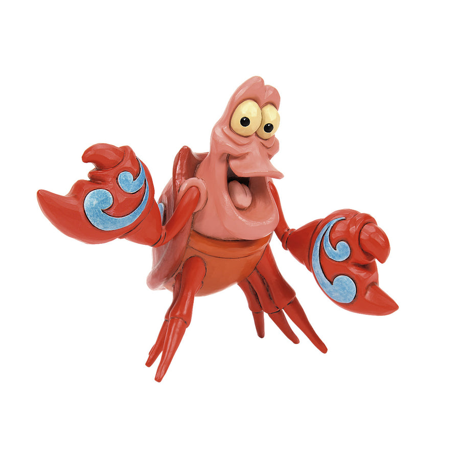 Jim Shore Disney Traditions: Sebastian The Crab Mini Figurine sparkle-castle
