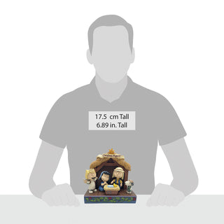 Jim Shore Peanuts: Lighted Nativity Scene Figurine - SIGNED sparkle-castle