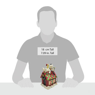 Jim Shore Peanuts: Snoopy & Woodstock Countdown Calendar Figurine sparkle-castle