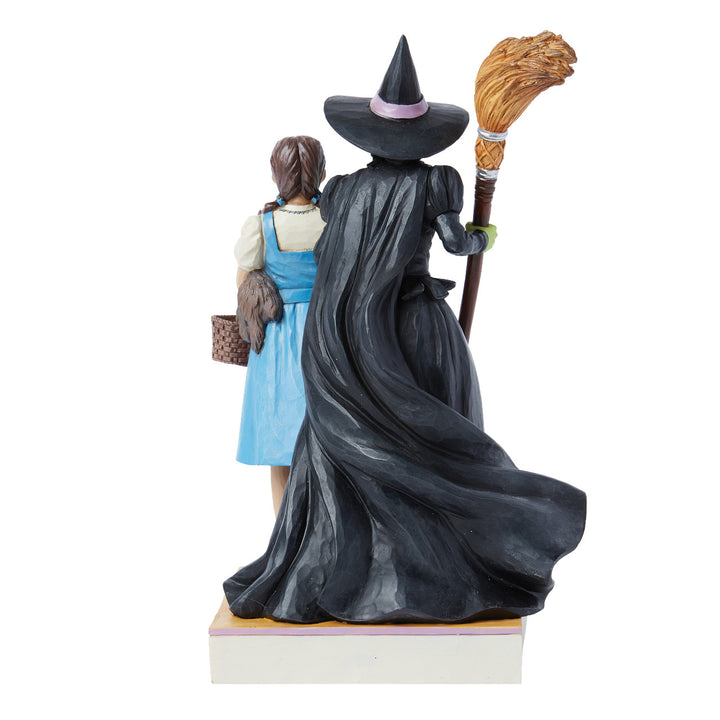Jim Shore Wizard of Oz: Dorothy & The Wicked Witch Figurine sparkle-castle
