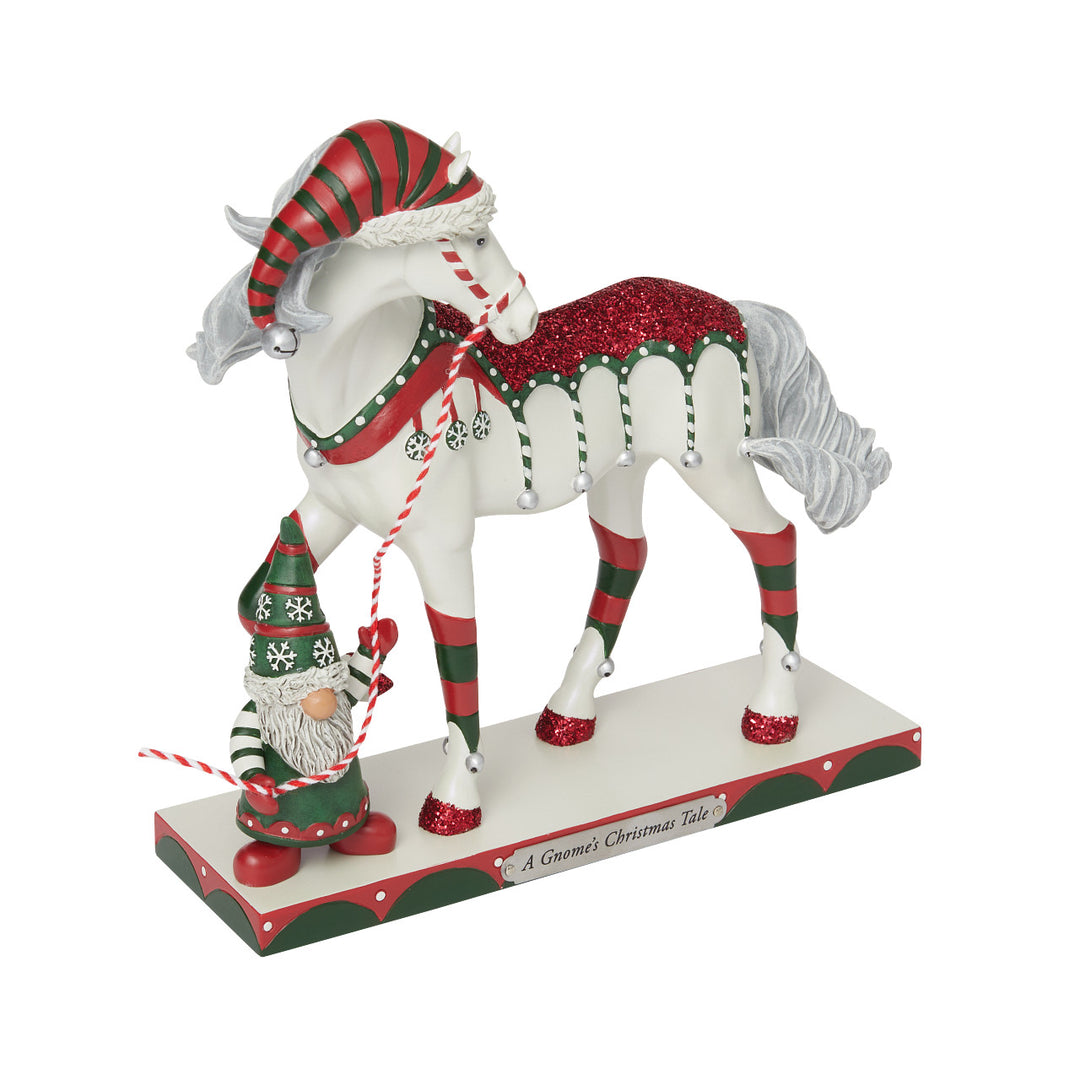 Trail of Painted Ponies: A Gnome Christmas Tale Figurine sparkle-castle