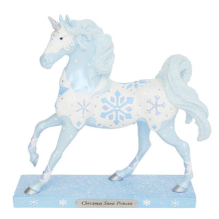 Trail of Painted Ponies: Christmas Snow Princess Figurine sparkle-castle