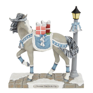 Trail of Painted Ponies: Christmas Time In The City Figurine sparkle-castle