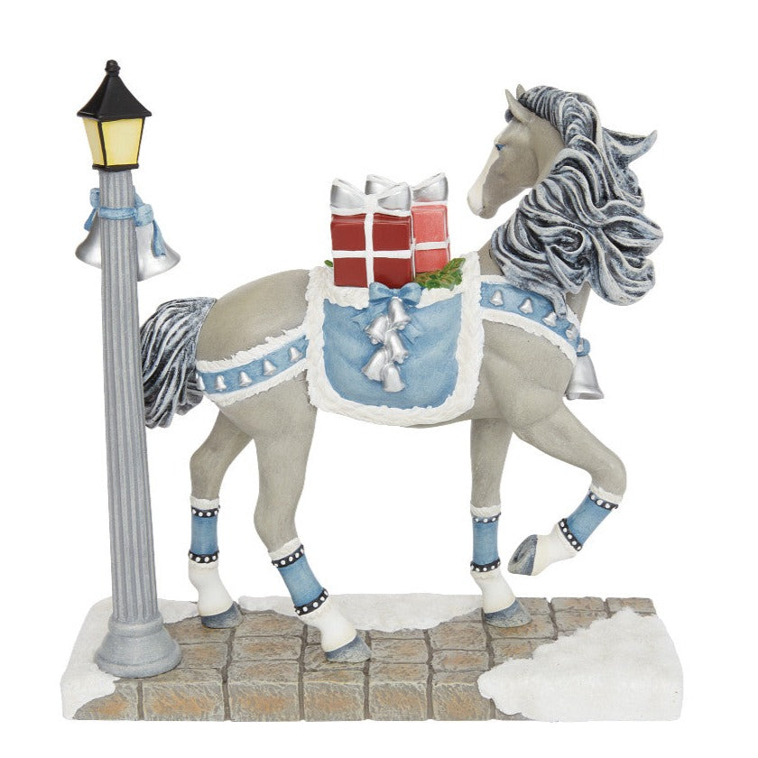 Trail of Painted Ponies: Christmas Time In The City Figurine sparkle-castle