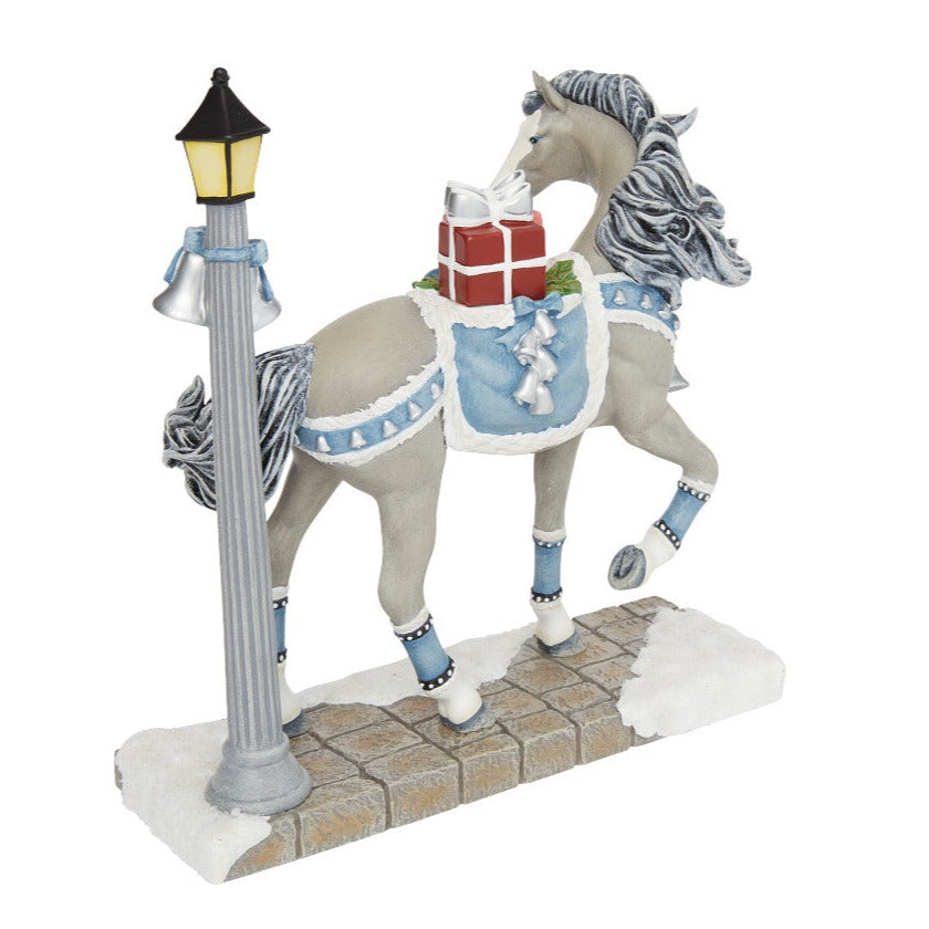 Trail of Painted Ponies: Christmas Time In The City Figurine sparkle-castle
