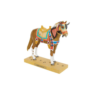 Trail of Painted Ponies: Buffalo Medicine Figurine sparkle-castle