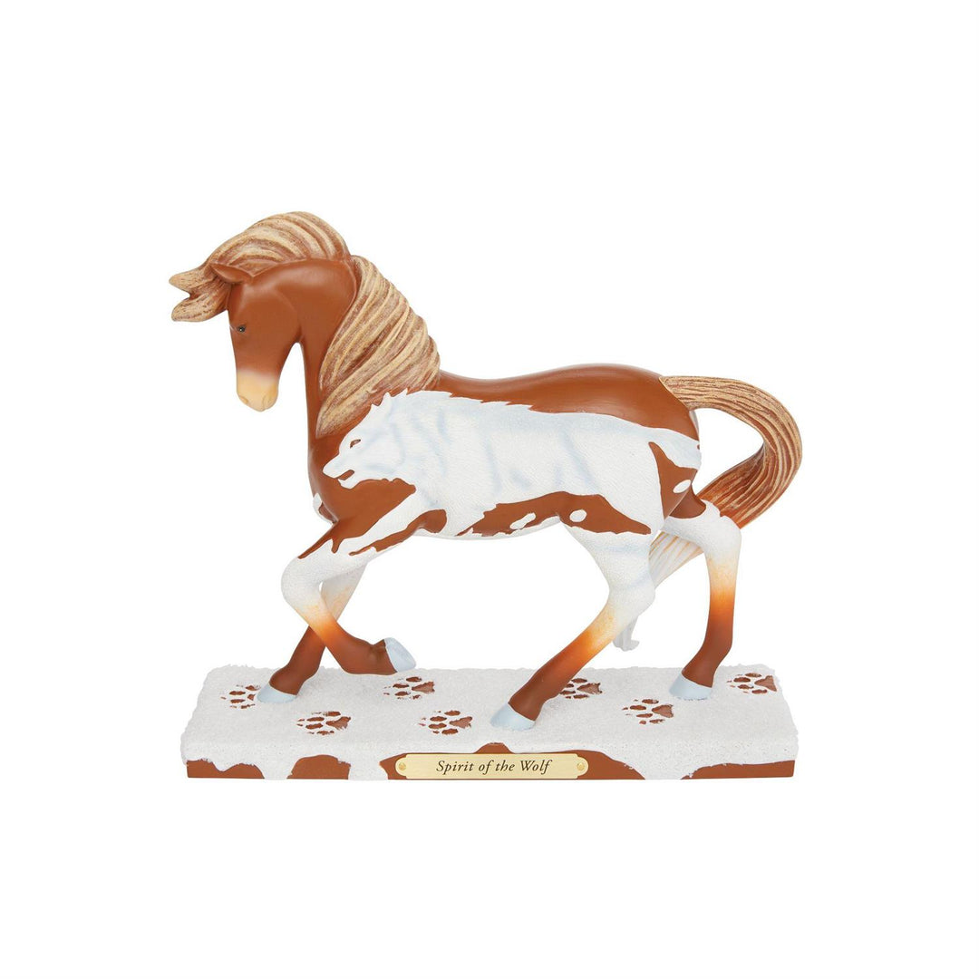 Trail of Painted Ponies: Spirit of the Wolf Figurine sparkle-castle