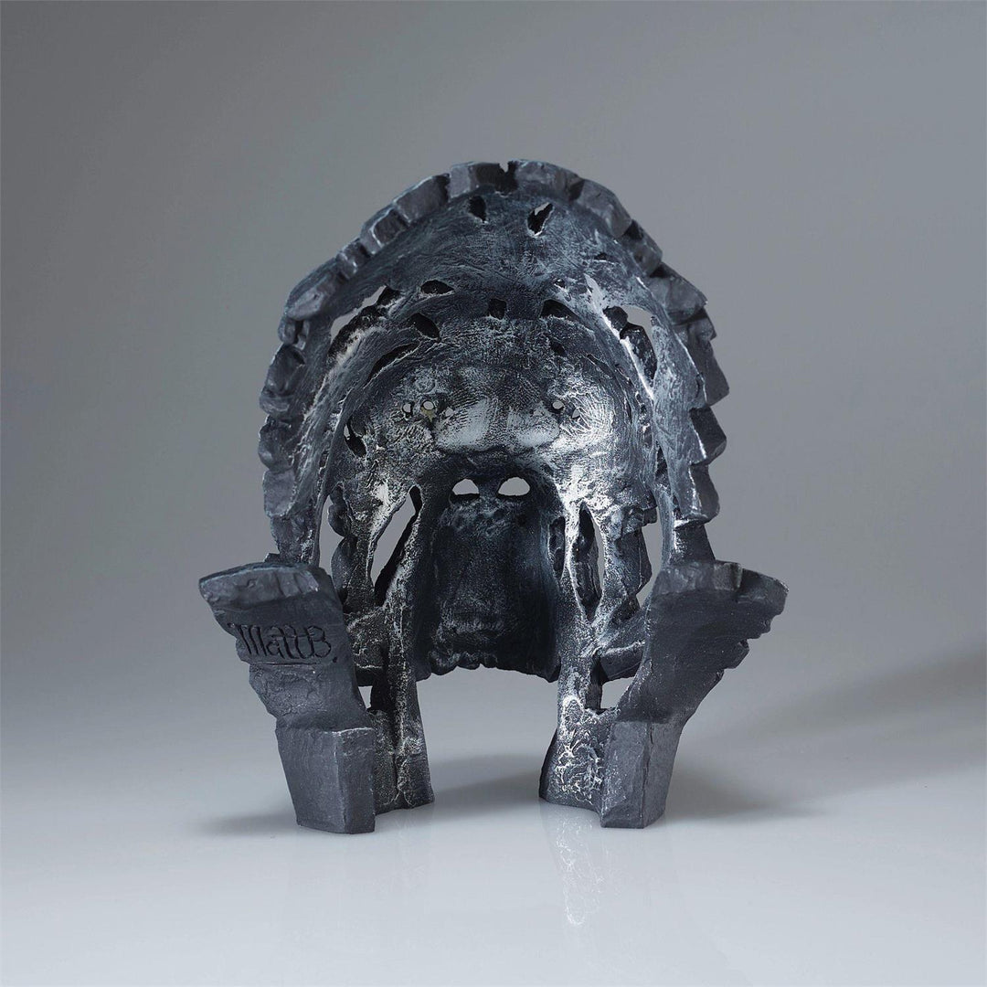 Edge Sculpture: Miniature Gorilla Bust sparkle-castle