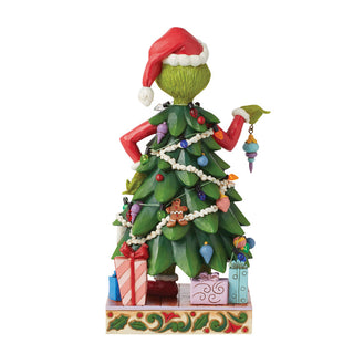 Jim Shore The Grinch: Grinch Dressed As Christmas Tree Figurine - SIGNED sparkle-castle