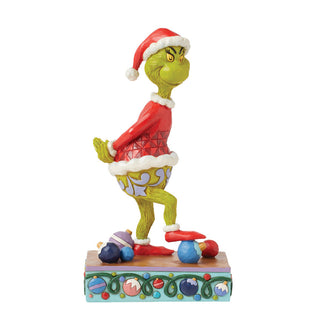 Jim Shore The Grinch: Grinch Stepping On Ornament Figurine sparkle-castle