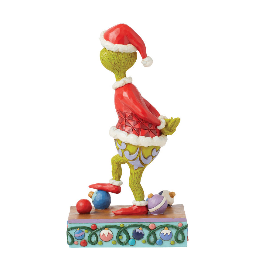Jim Shore The Grinch: Grinch Stepping On Ornament Figurine sparkle-castle