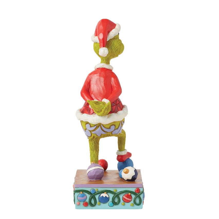Jim Shore The Grinch: Grinch Stepping On Ornament Figurine sparkle-castle