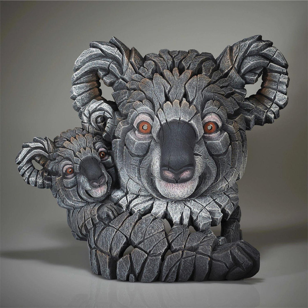 Edge Sculpture: Koala & Joey Bust sparkle-castle