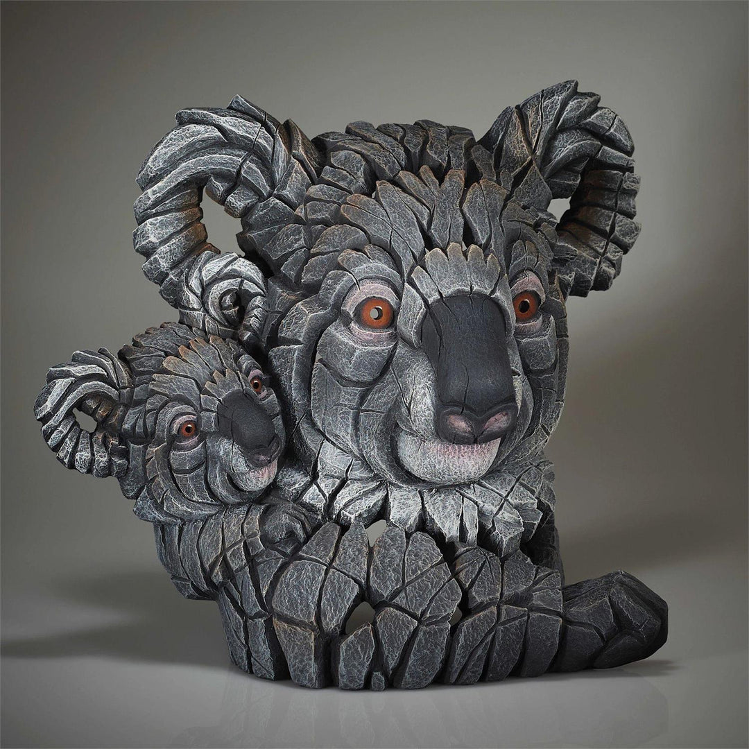 Edge Sculpture: Koala & Joey Bust sparkle-castle