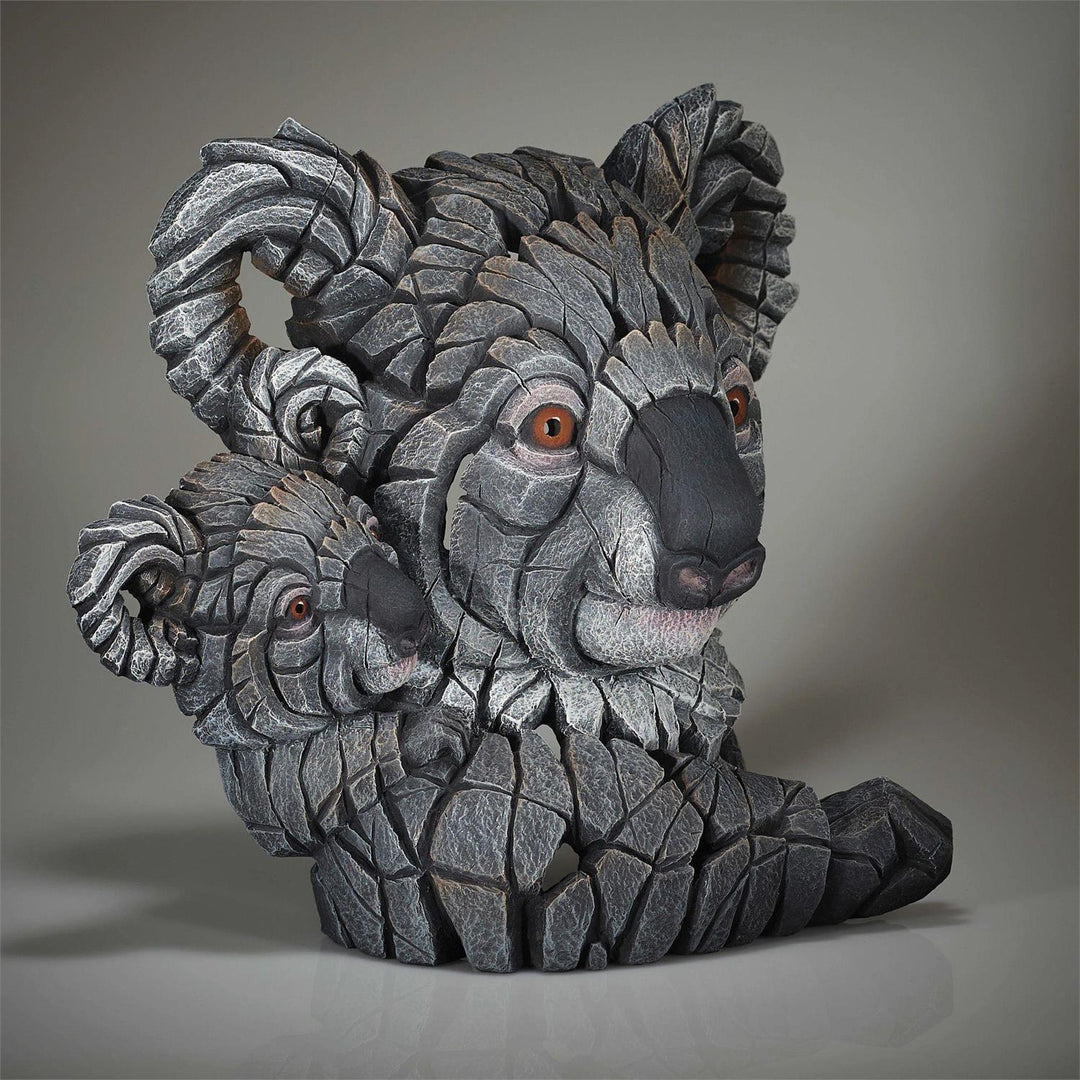 Edge Sculpture: Koala & Joey Bust sparkle-castle