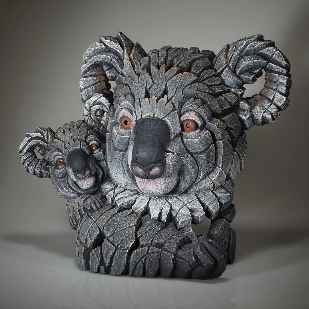 Edge Sculpture: Koala & Joey Bust sparkle-castle