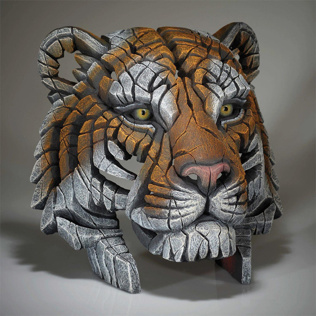 Edge Sculpture: Tiger Bust sparkle-castle
