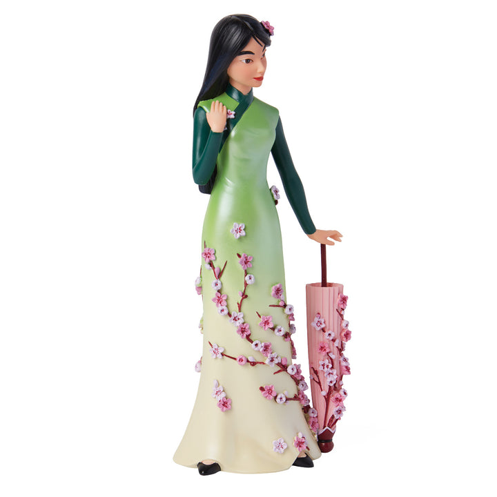 Disney Showcase Botanicals: Mulan Figurine sparkle-castle
