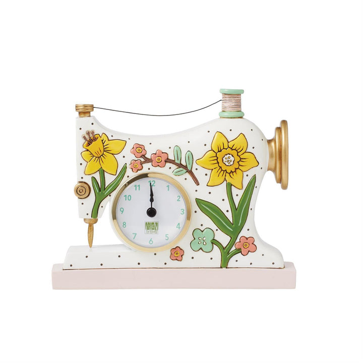 Allen Designs: Sew Happy Desk Clock sparkle-castle