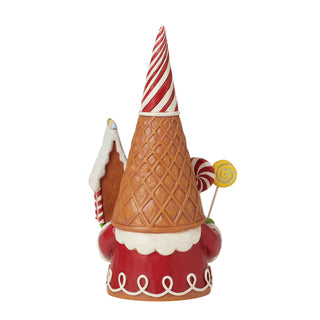 Jim Shore Heartwood Creek: Gingerbread Christmas Gnome Figurine sparkle-castle
