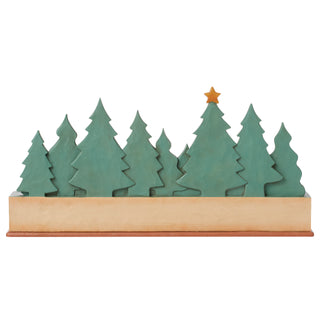 Jim Shore Heartwood Creek: Highland Glen Countdown Calendar Figurine sparkle-castle