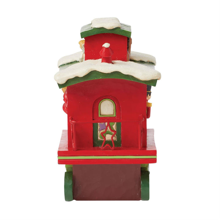 Jim Shore Heartwood Creek: Annual Christmas Train Car Caboose Figurine sparkle-castle