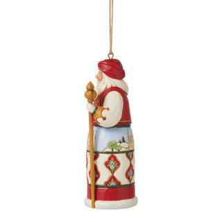 Jim Shore Heartwood Creek: Turkish Santa Hanging Ornament sparkle-castle