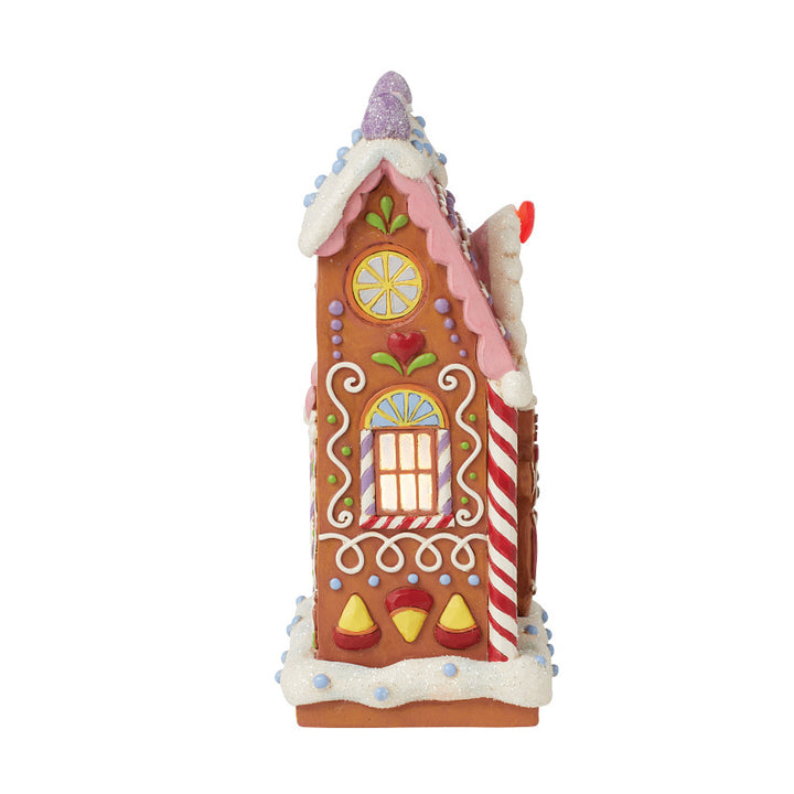 Jim Shore Heartwood Creek: Gingerbread Christmas Bakery Figurine sparkle-castle