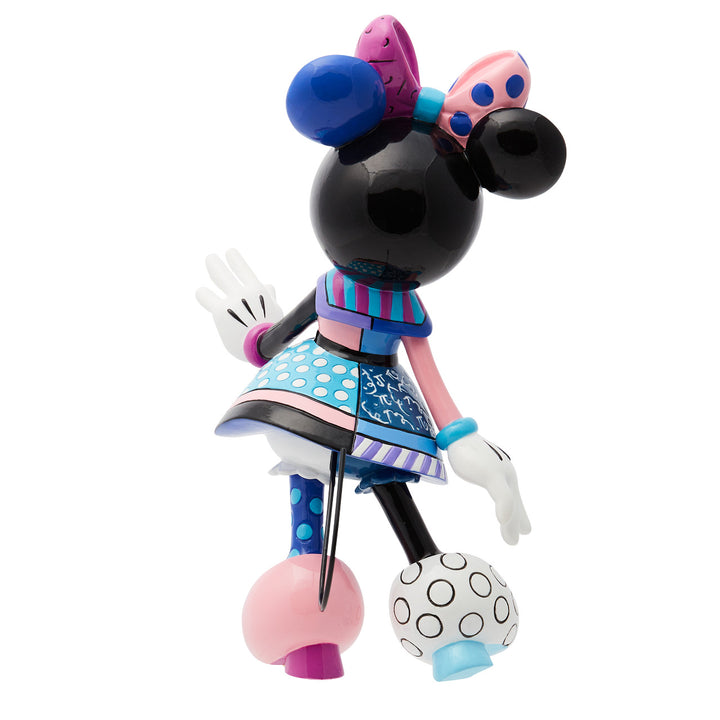 Disney Britto: Powder Pink Minnie Mouse Figurine sparkle-castle