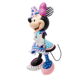 Disney Britto: Powder Pink Minnie Mouse Figurine sparkle-castle