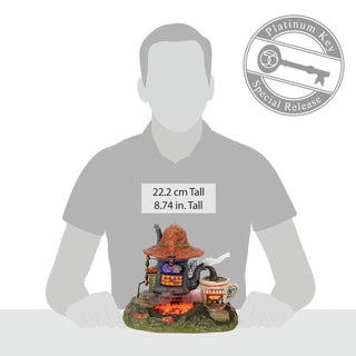 Department 56 Snow Village Halloween: Luna’s Late Night Brew, Set of 2 - FIRST EDITION sparkle-castle