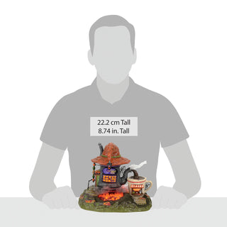 Department 56 Snow Village Halloween: Luna’s Late Night Brew, Set of 2 sparkle-castle