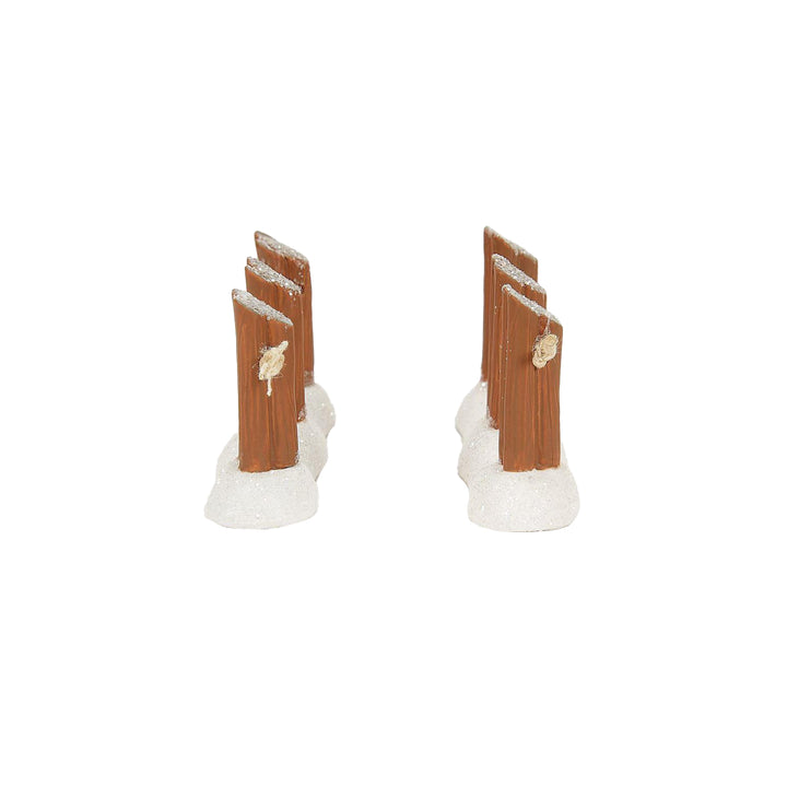 Department 56 Disney Snow Village Accessory: Wharf Fencing, Set of 2 sparkle-castle