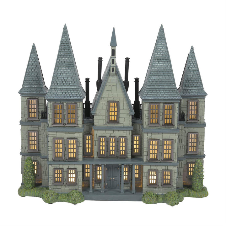 Department 56 Harry Potter Village: Malfoy Manor sparkle-castle