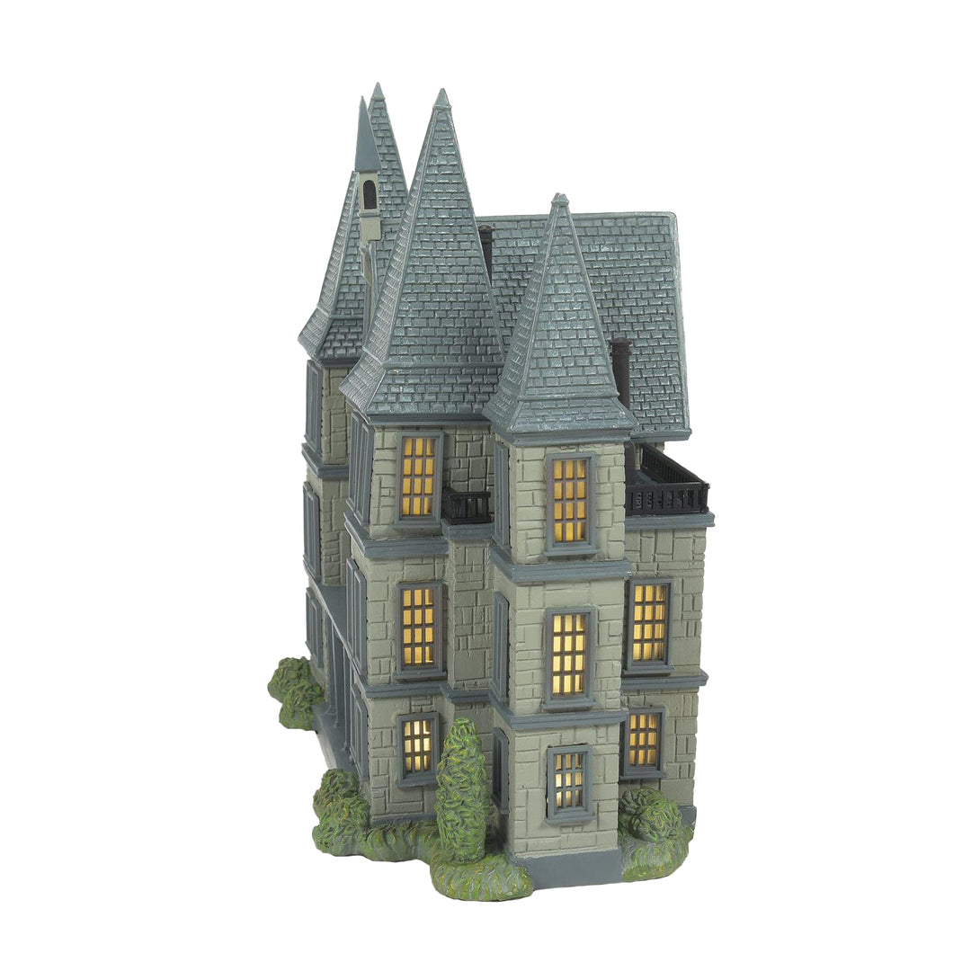 Department 56 Harry Potter Village: Malfoy Manor sparkle-castle