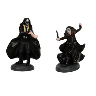Department 56 Harry Potter Village Accessory: The Death Eaters, Set of 2 sparkle-castle