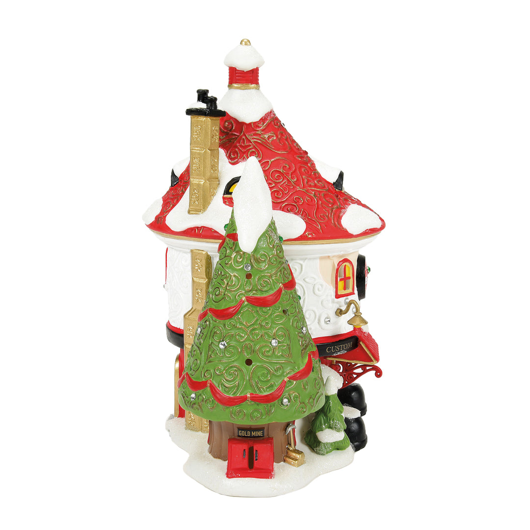 Department 56 North Pole Series: Blingtastic Jewelers sparkle-castle