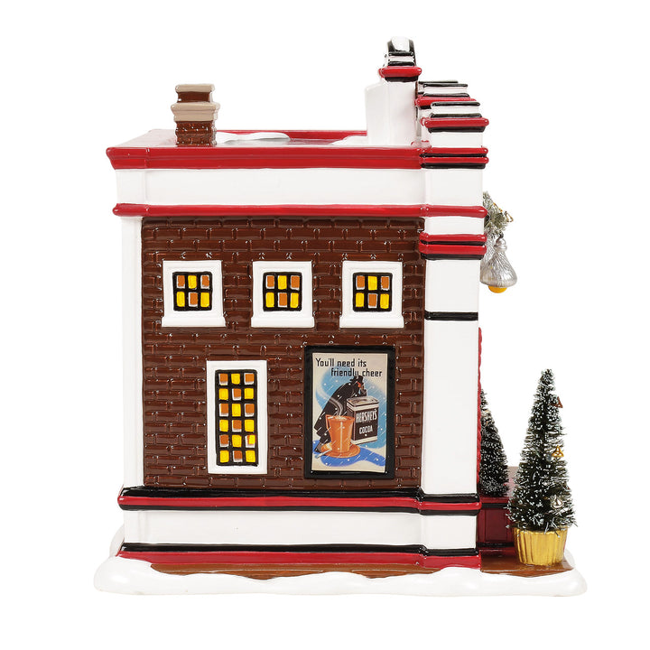Department 56 Original Snow Village: Hershey's Fine Confections sparkle-castle