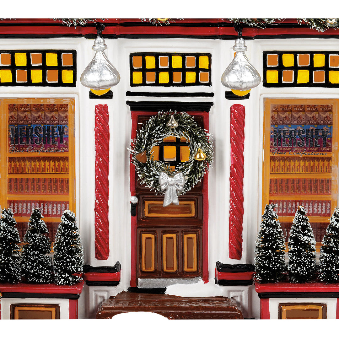 Department 56 Original Snow Village: Hershey's Fine Confections sparkle-castle