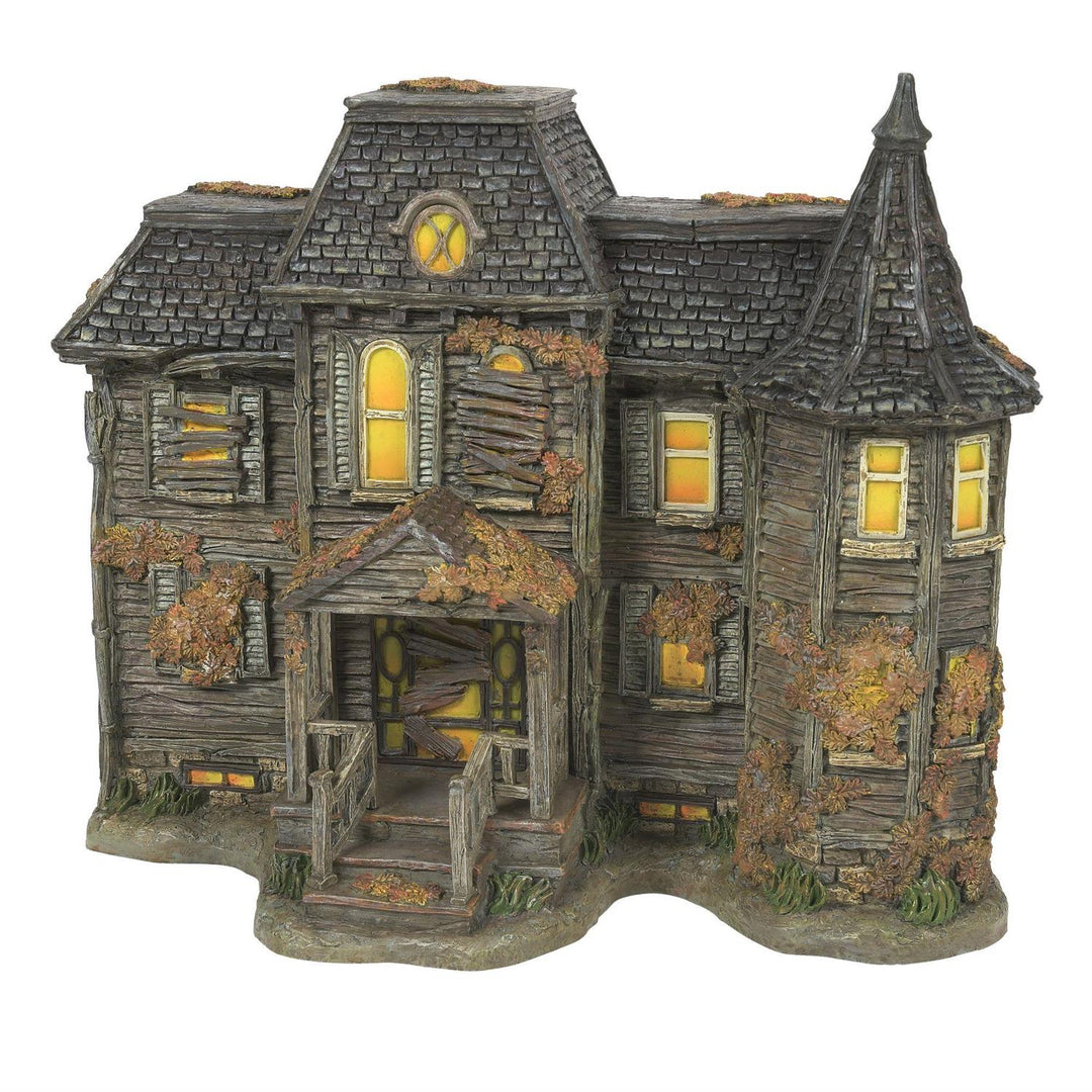 Department 56 Fright Ave: IT Movie - Neibolt House, Set of 2 sparkle-castle