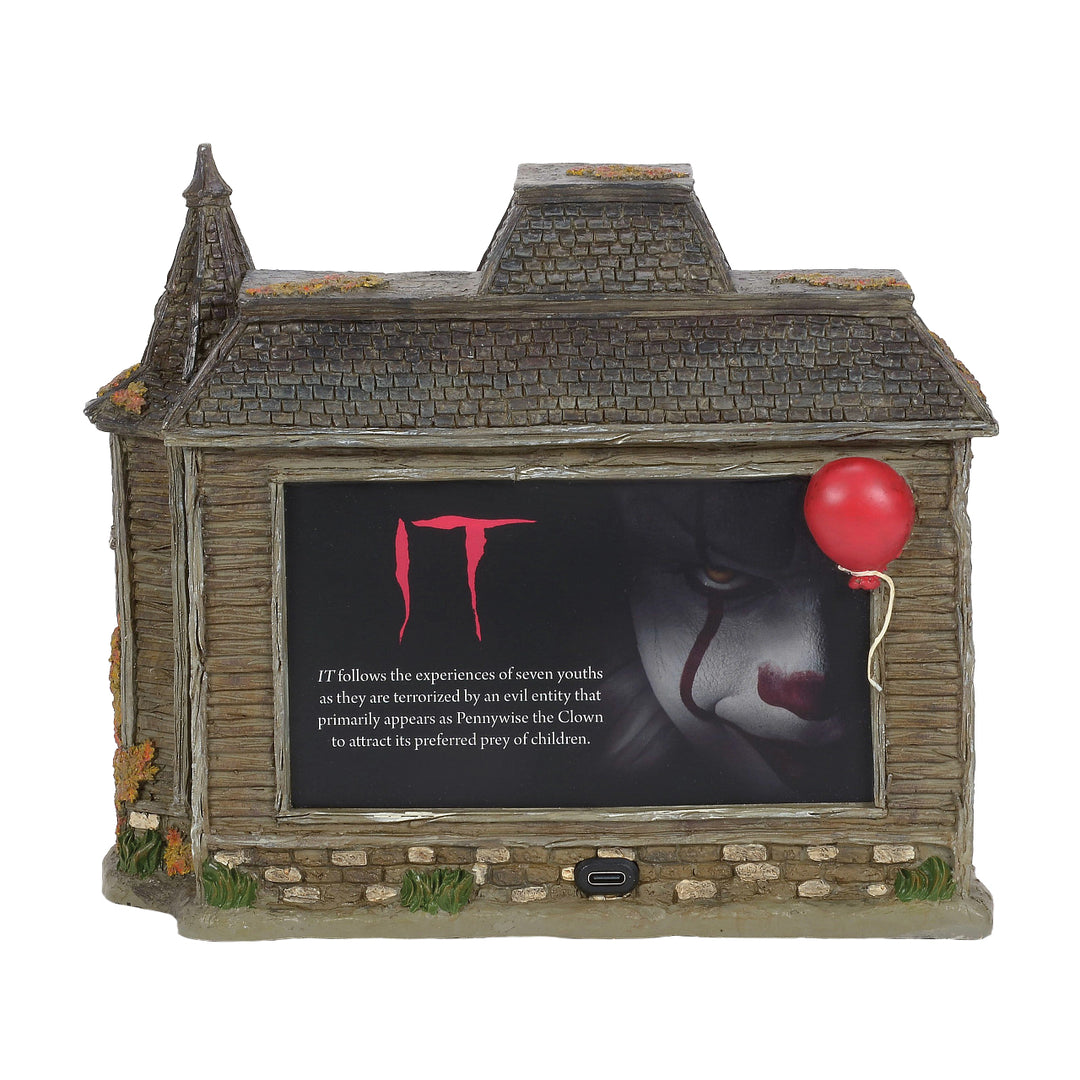 Department 56 Fright Ave: IT Movie - Neibolt House, Set of 2 sparkle-castle