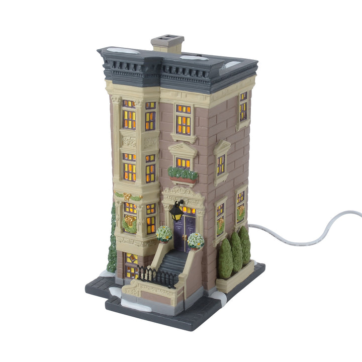 Department 56 Christmas In The City Village: 89 W 56th Street sparkle-castle