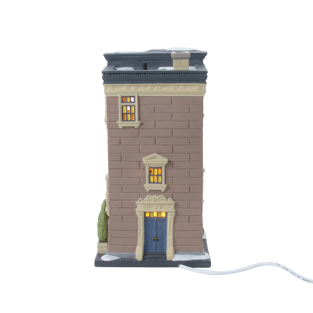 Department 56 Christmas In The City Village: 89 W 56th Street sparkle-castle